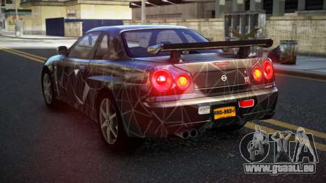 Nissan Skyline R34 Calosca S4 für GTA 4