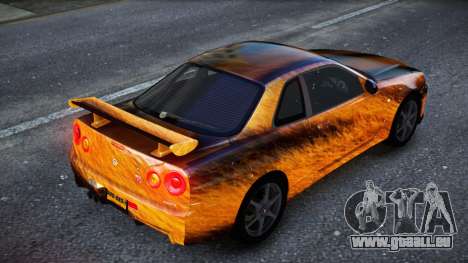 Nissan Skyline R34 Owyna S7 für GTA 4