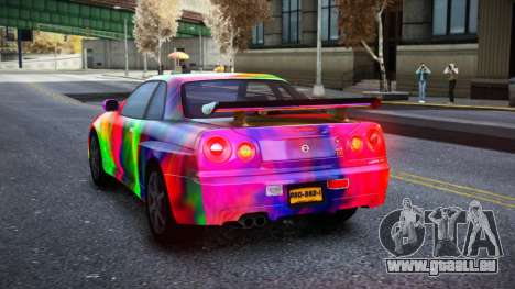 Nissan Skyline R34 Owyna S14 pour GTA 4