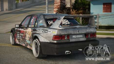 Mercedes-Benz 190E Speed Edited für GTA San Andreas