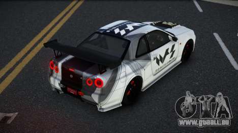 Nissan Skyline R34 Qoyawaqi pour GTA 4