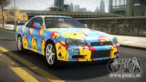 Nissan Skyline R34 Nehgan S5 pour GTA 4