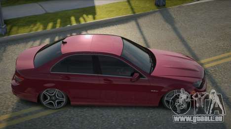 Mercedes-Benz C63 AMG 10th pour GTA San Andreas