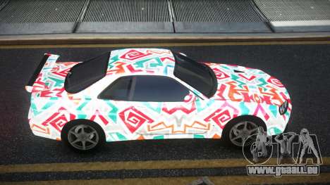 Nissan Skyline R34 Calosca S8 pour GTA 4