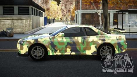 Nissan Skyline R34 Calosca S12 für GTA 4