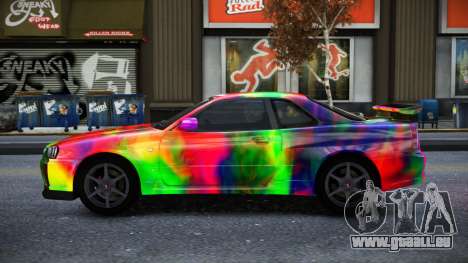 Nissan Skyline R34 Owyna S14 pour GTA 4