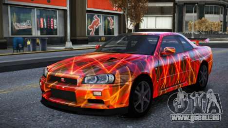 Nissan Skyline R34 Owyna S13 für GTA 4