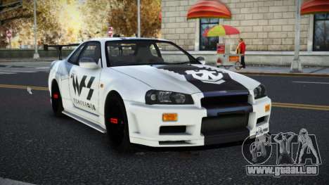 Nissan Skyline R34 Qoyawaqi pour GTA 4