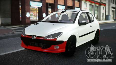 Peugeot 206 Taydajo pour GTA 4