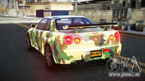 Nissan Skyline R34 Calosca S12 für GTA 4