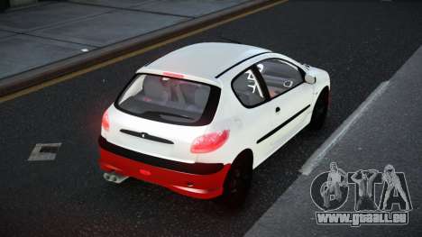 Peugeot 206 Taydajo pour GTA 4