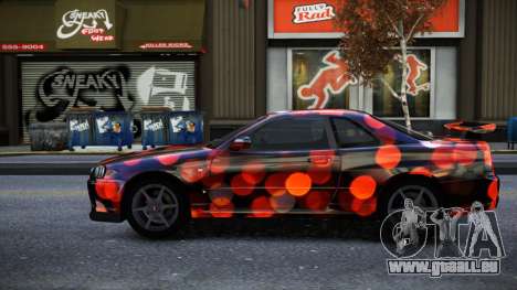 Nissan Skyline R34 Owyna S6 pour GTA 4
