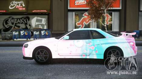 Nissan Skyline R34 Owyna S4 pour GTA 4