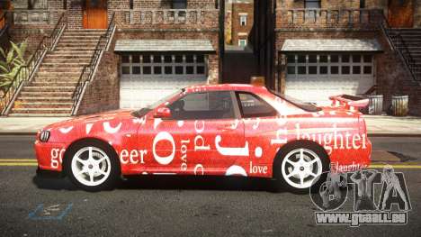 Nissan Skyline R34 Nehgan S13 pour GTA 4