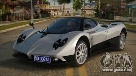 Pagani Zonda F Roadster LHD für GTA San Andreas