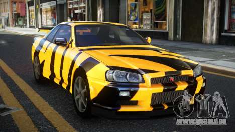 Nissan Skyline R34 Calosca S14 für GTA 4