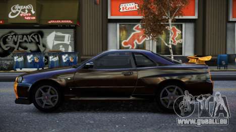 Nissan Skyline R34 Owyna S7 für GTA 4