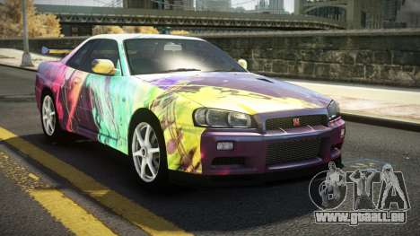 Nissan Skyline R34 Nehgan S7 pour GTA 4
