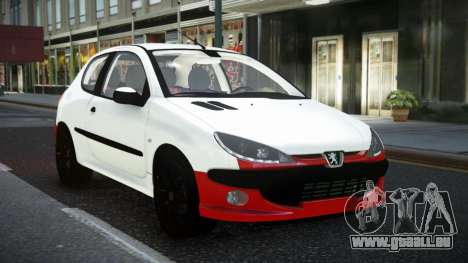 Peugeot 206 Taydajo pour GTA 4
