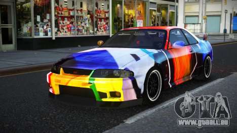 Nissan Skyline R33 Risic S3 pour GTA 4