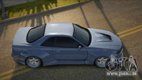 Nissan Skyline R34 GT-R Widebody Mk.X pour GTA San Andreas