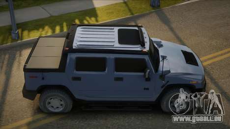 Hummer H2 Sut 2006 Cristales Negros pour GTA San Andreas