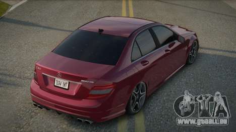 Mercedes-Benz C63 AMG 10th pour GTA San Andreas