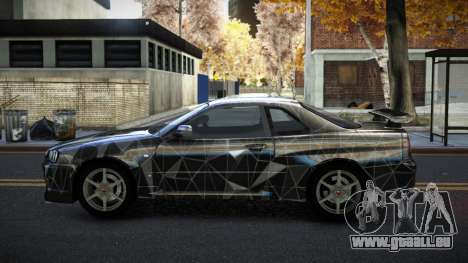 Nissan Skyline R34 Calosca S4 für GTA 4
