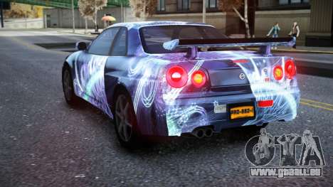 Nissan Skyline R34 Owyna S3 für GTA 4