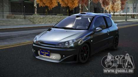 Peugeot 206 Zodin pour GTA 4