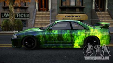 Nissan Skyline R33 Letyxis S14 pour GTA 4