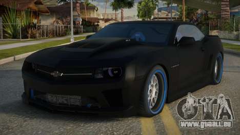 Chevrolet Camaro ZL1 Black 12th pour GTA San Andreas