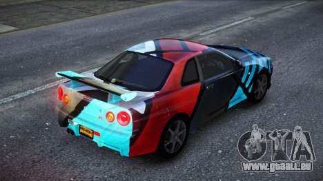 Nissan Skyline R34 Owyna S9 für GTA 4