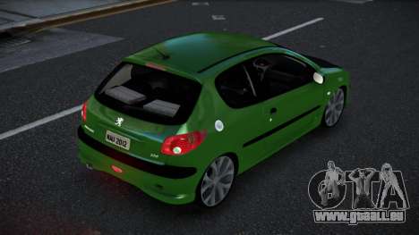Peugeot 206 Kiwkir für GTA 4