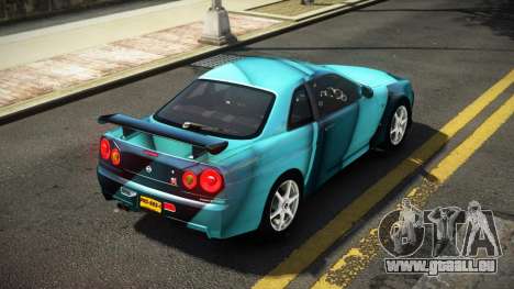 Nissan Skyline R34 Nehgan S3 für GTA 4