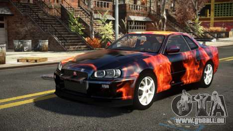 Nissan Skyline R34 Nehgan S9 für GTA 4