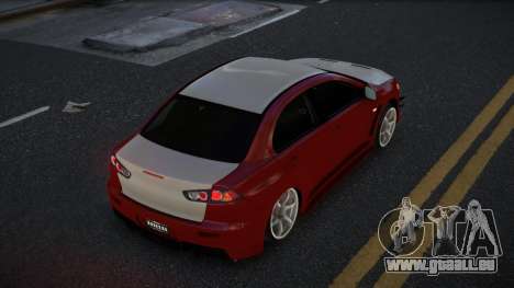 Mitsubishi Lancer Evolution X Fackam für GTA 4