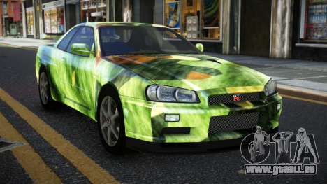 Nissan Skyline R34 Calosca S9 für GTA 4