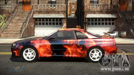 Nissan Skyline R34 Nehgan S9 für GTA 4