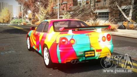 Nissan Skyline R34 Nehgan S11 für GTA 4