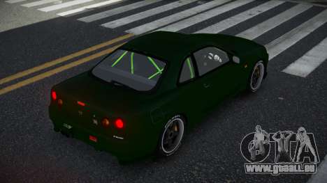 Nissan Skyline R34 Uwah für GTA 4