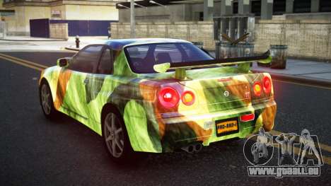 Nissan Skyline R34 Calosca S9 für GTA 4