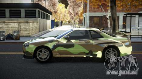 Nissan Skyline R34 Calosca S11 pour GTA 4