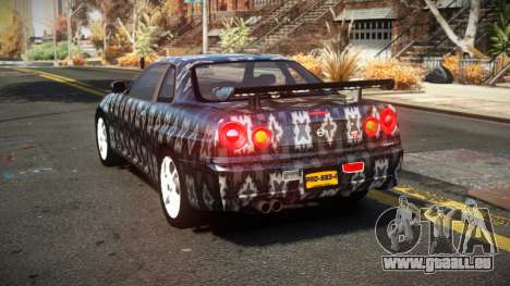 Nissan Skyline R34 Nehgan S6 für GTA 4