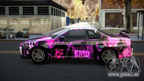 Nissan Skyline R34 Calosca S13 für GTA 4