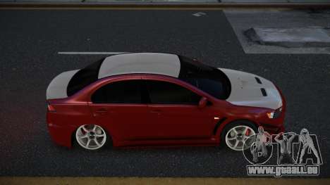 Mitsubishi Lancer Evolution X Fackam für GTA 4