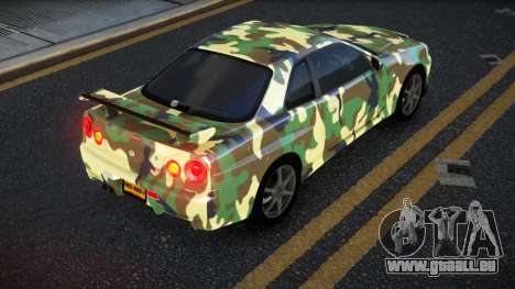 Nissan Skyline R34 Calosca S12 für GTA 4