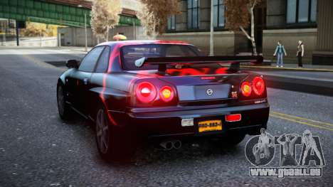 Nissan Skyline R34 Owyna S12 pour GTA 4