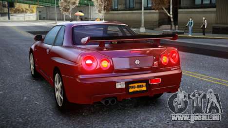Nissan Skyline R34 Owyna für GTA 4