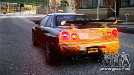 Nissan Skyline R34 Owyna S7 für GTA 4